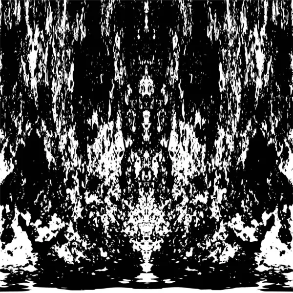 Выветренный Черно Белый Абстрактный Фон — стоковый вектор