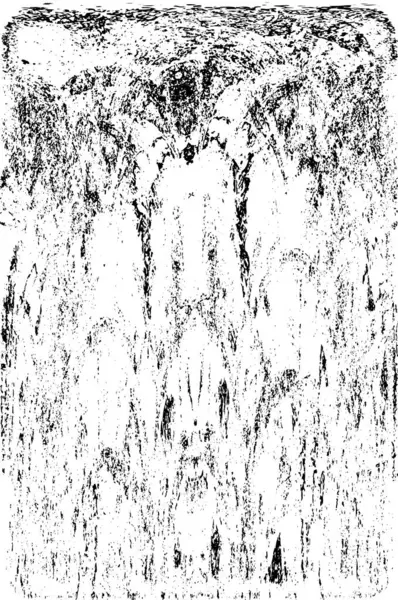 Grunge dikey olarak simetrik siyah beyaz doku. Tek renkli yıpranmış kaplama deseni. 