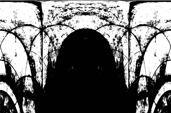 Eski grunge siyah ve beyaz eskimiş doku arka planı        