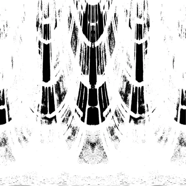 Kusursuz soyut siyah beyaz desen