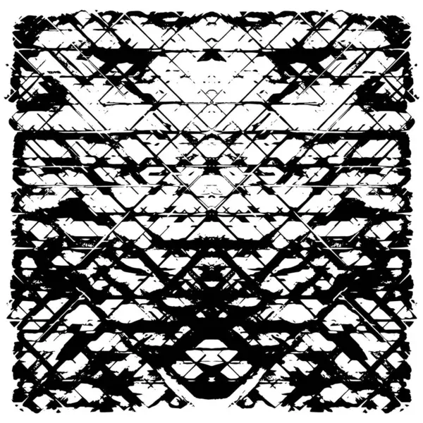 Soyut siyah-beyaz vektör arkaplanı. Tek renkli vintage yüzey           