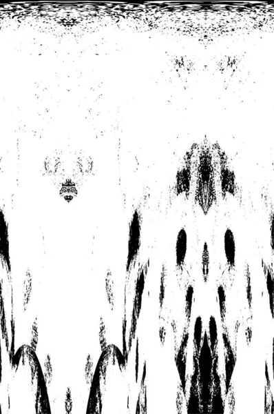 Soyut siyah-beyaz vektör arkaplanı. Tek renkli vintage yüzey           