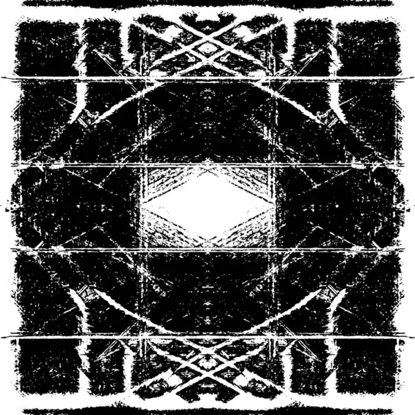 Soyut siyah-beyaz vektör arkaplanı. Tek renkli vintage yüzey           