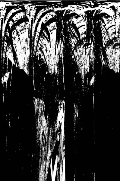 Soyut siyah-beyaz vektör arkaplanı. Tek renkli vintage yüzey           