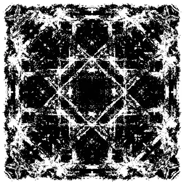 Soyut siyah-beyaz vektör arkaplanı. Tek renkli vintage yüzey           