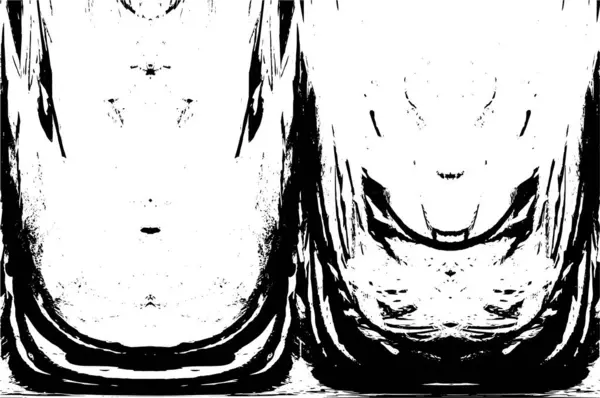 Soyut siyah-beyaz vektör arkaplanı. Tek renkli vintage yüzey           