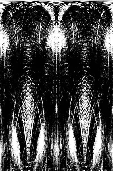 Soyut siyah-beyaz vektör arkaplanı. Tek renkli vintage yüzey           