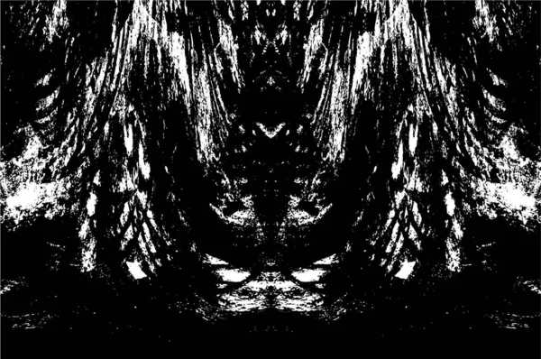 Soyut siyah-beyaz vektör arkaplanı. Tek renkli vintage yüzey           