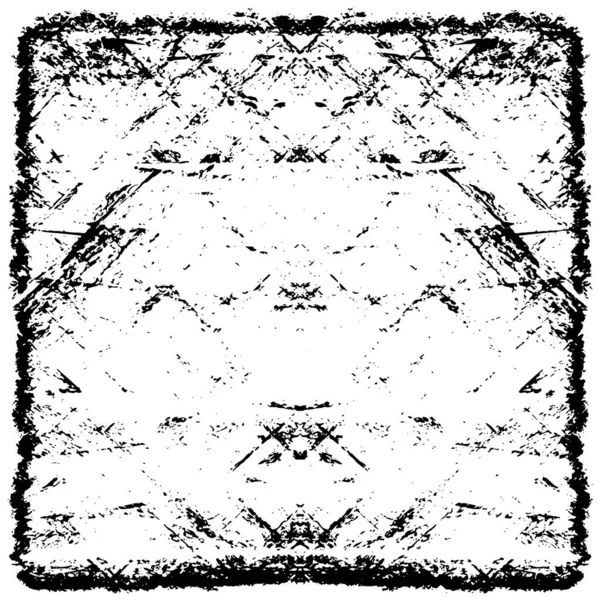 Soyut siyah-beyaz vektör arkaplanı. Tek renkli vintage yüzey           