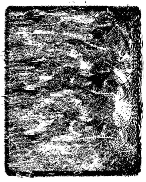 Soyut siyah-beyaz vektör arkaplanı. Tek renkli vintage yüzey           