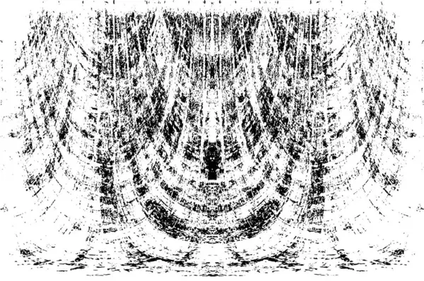 Grunge dikey olarak simetrik siyah beyaz doku. Tek renkli yıpranmış kaplama deseni. 