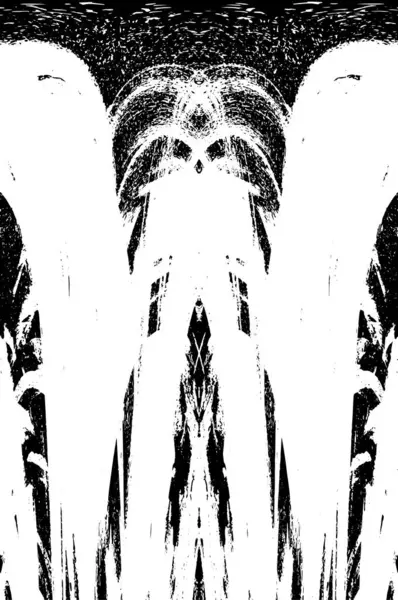 Ασπρόμαυρο Φόντο Grunge Υφή Επικάλυψης Αφηρημένος Σχεδιασμός Επιφάνειας Και Τραχύς — Διανυσματικό Αρχείο
