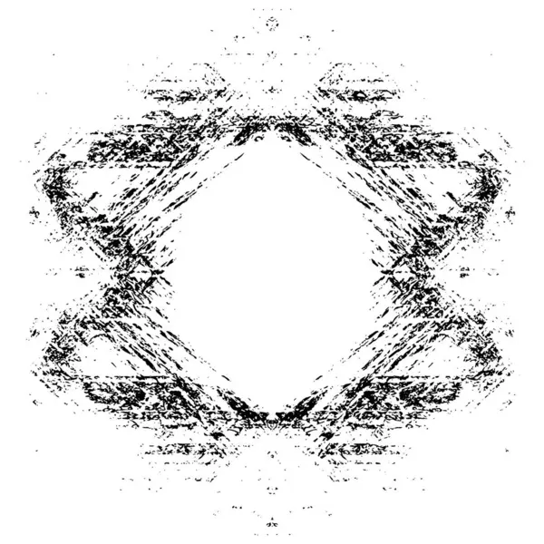 Černo Bílé Grunge Pozadí Překrývající Texturu Abstraktní Design Povrchu Hrubá — Stockový vektor