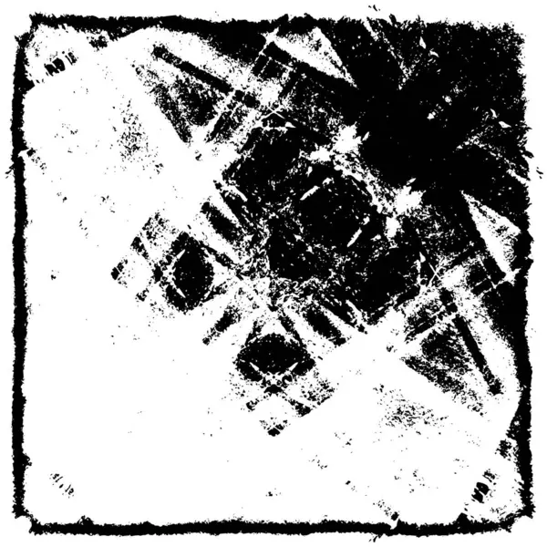Αφηρημένο Μαύρο Και Άσπρο Grunge Γεωμετρικό Σύγχρονο Μοτίβο — Διανυσματικό Αρχείο