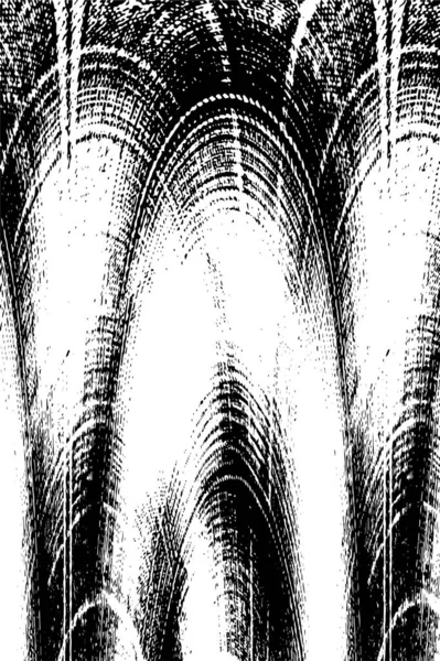 Abstraktes Schwarz Weiß Grunge Muster — Stockvektor