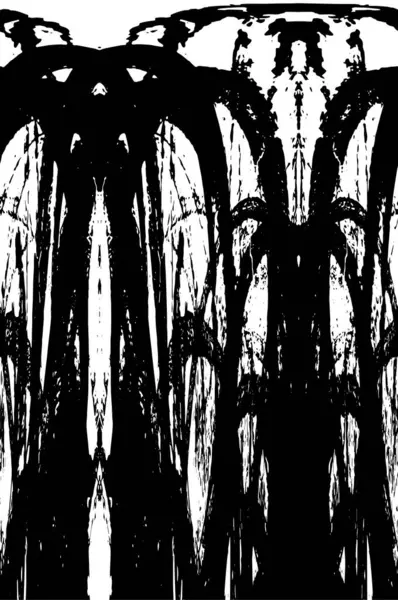 Soyut grunge monokrom arka planı. Vektör illüstrasyonu