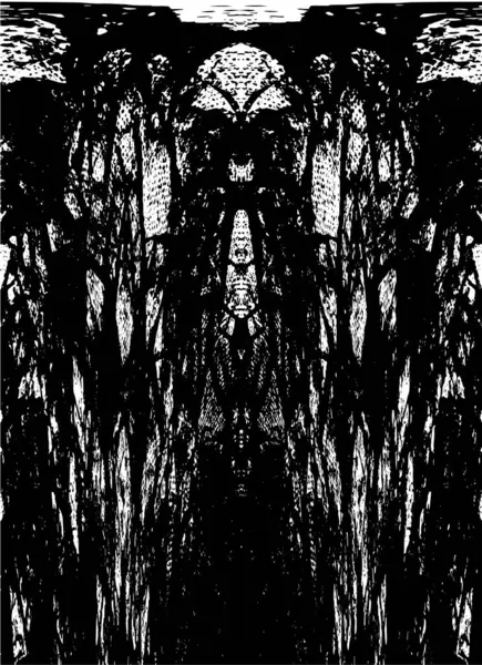 Kusursuz soyut siyah beyaz desen