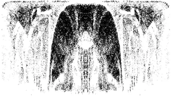 Kusursuz soyut siyah beyaz desen