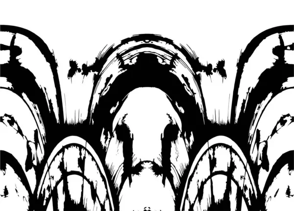 Soyut grunge arkaplanı. yaratıcı monokrom fon. vektör illüstrasyonu