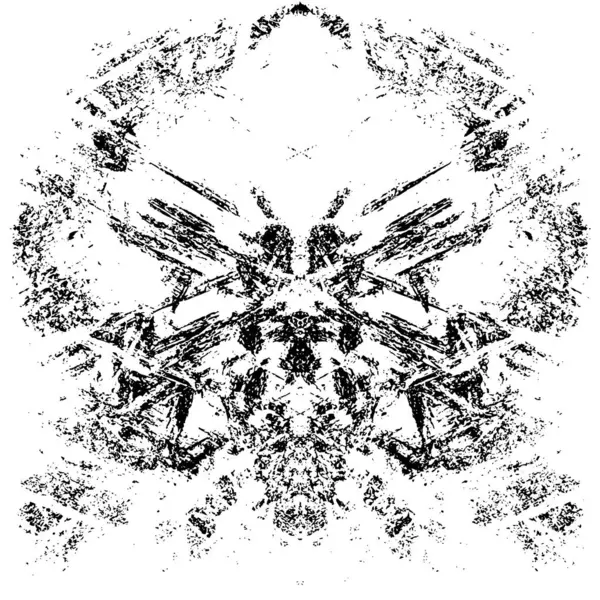 Soyut grunge monokrom arka planı. Vektör illüstrasyonu