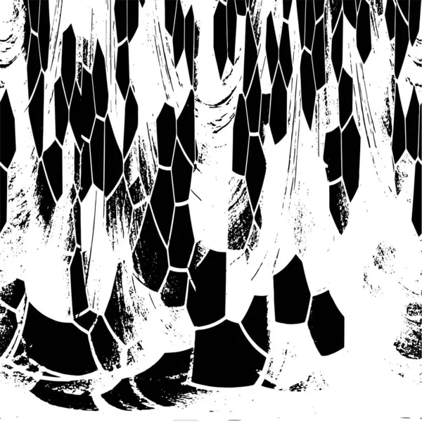 Soyut grunge monokrom arka planı. Vektör illüstrasyonu