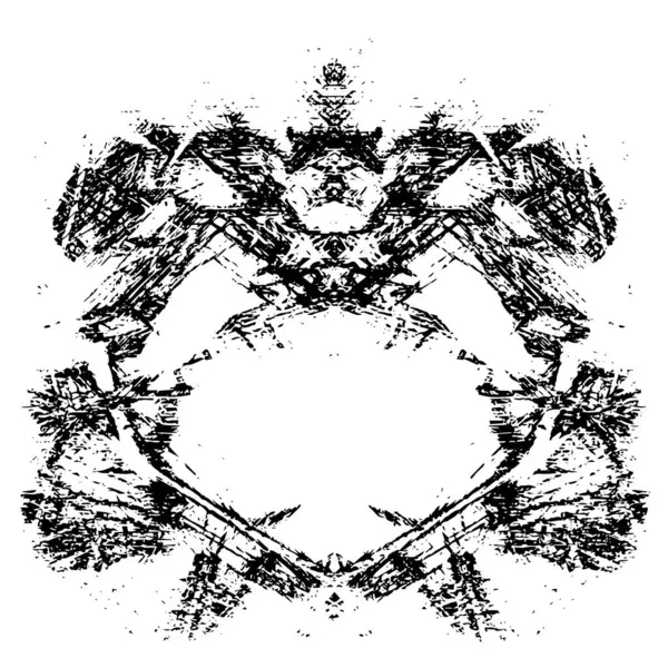 soyut siyah beyaz grunge desenli desen