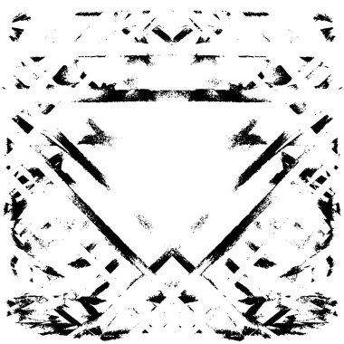 Gelecekçi soyut grunge geometrik modern desen 