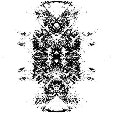 Gelecekçi soyut grunge geometrik modern desen 