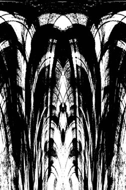 soyut siyah beyaz grunge desenli desen