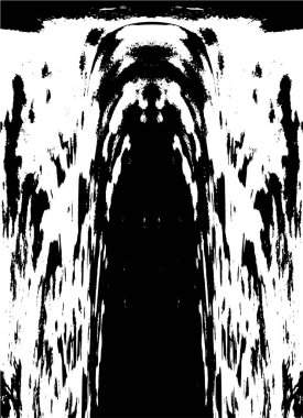 soyut siyah beyaz grunge desenli desen