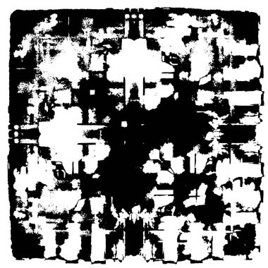 soyut siyah beyaz grunge desenli desen