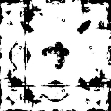 Soyut grunge monokrom arka planı. Vektör illüstrasyonu