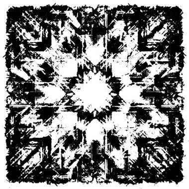 Soyut grunge monokrom arka planı. Vektör illüstrasyonu