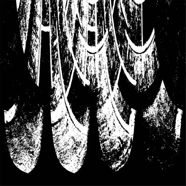 Soyut grunge monokrom arka planı. Vektör illüstrasyonu