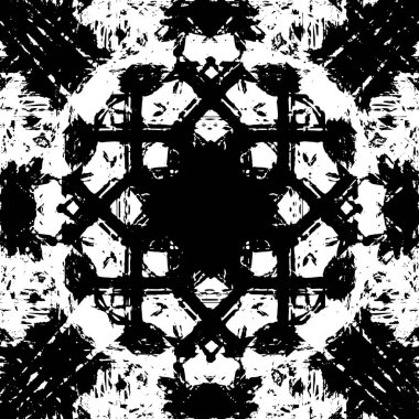 Soyut grunge monokrom arka planı. Vektör illüstrasyonu