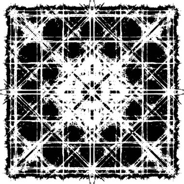 Soyut grunge monokrom arka planı. Vektör illüstrasyonu