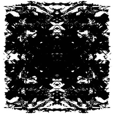 Soyut grunge monokrom arka planı. Vektör illüstrasyonu