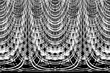 Kusursuz soyut siyah beyaz desen