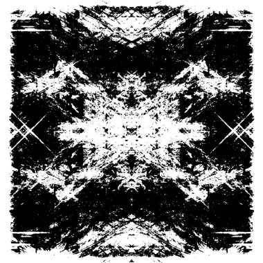 Soyut grunge monokrom arka planı. Vektör illüstrasyonu