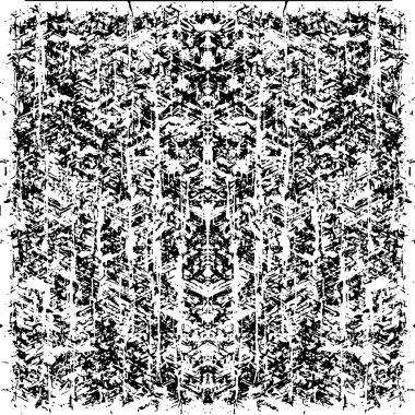 Soyut grunge monokrom arka planı. Vektör illüstrasyonu