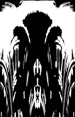 Soyut grunge dokusu. Siyah ve beyaz kabataslak doku. imdat tasarımı