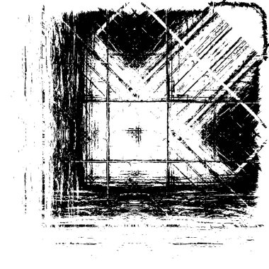 Soyut grunge dokusu. Siyah ve beyaz kabataslak doku. imdat tasarımı