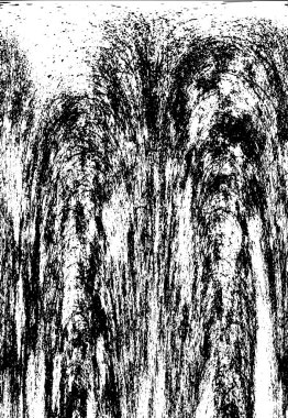 Soyut grunge dokusu. Siyah ve beyaz kabataslak doku. imdat tasarımı