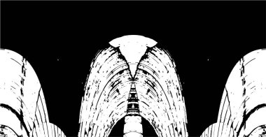 Soyut grunge dokusu. Siyah ve beyaz kabataslak doku. imdat tasarımı