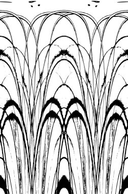 Soyut grunge dokusu. Siyah ve beyaz kabataslak doku. imdat tasarımı