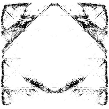 siyah ve beyaz soyut grunge arkaplan monokrom çizimi