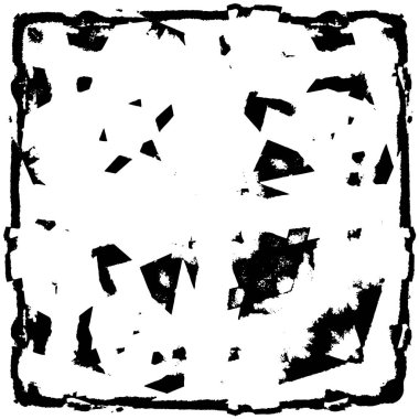 siyah ve beyaz soyut grunge arkaplan monokrom çizimi