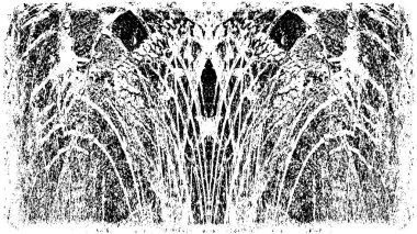 siyah ve beyaz soyut grunge arkaplan monokrom çizimi