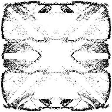 siyah ve beyaz soyut grunge arkaplan monokrom çizimi