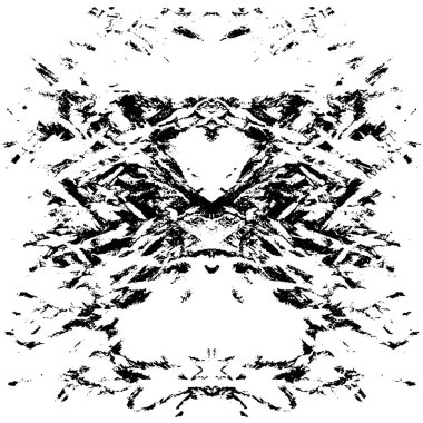 siyah ve beyaz soyut grunge arkaplan monokrom çizimi